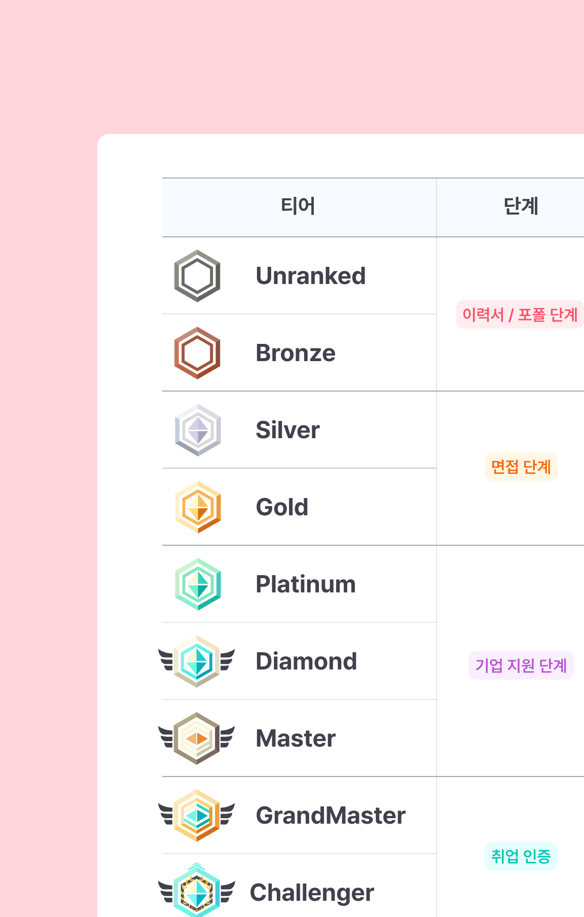 티어(Tier) 시스템